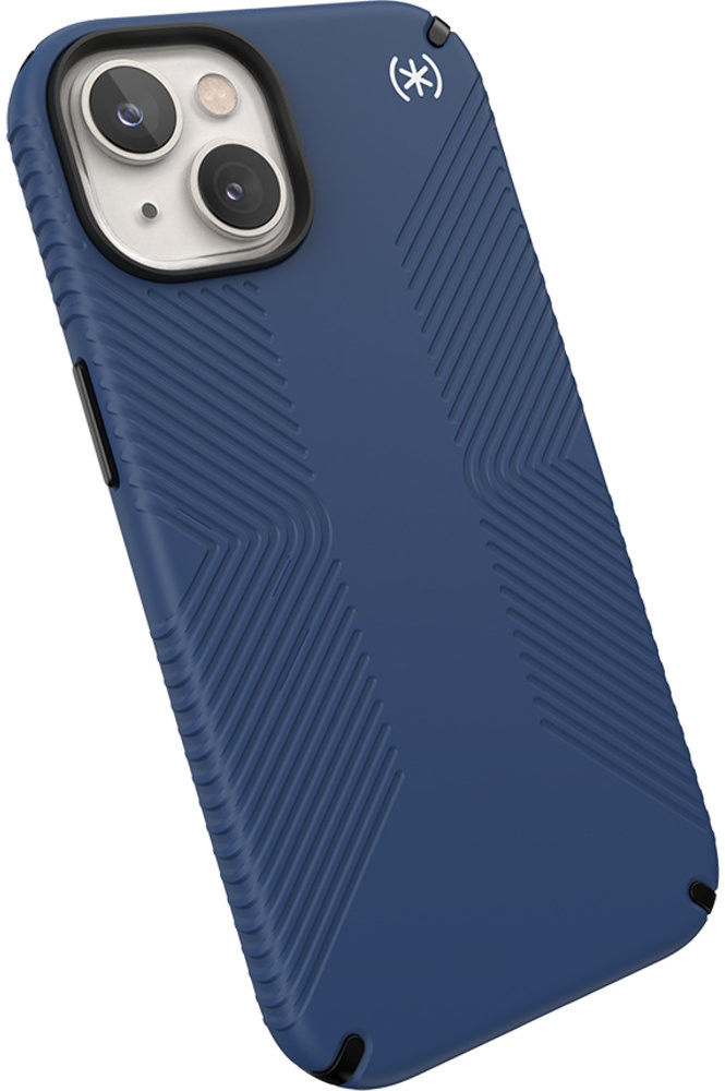 Speck Presidio2 Grip Apple iPhone 14 Hoesje MagSafe Back Cover Blauw afbeelding 2