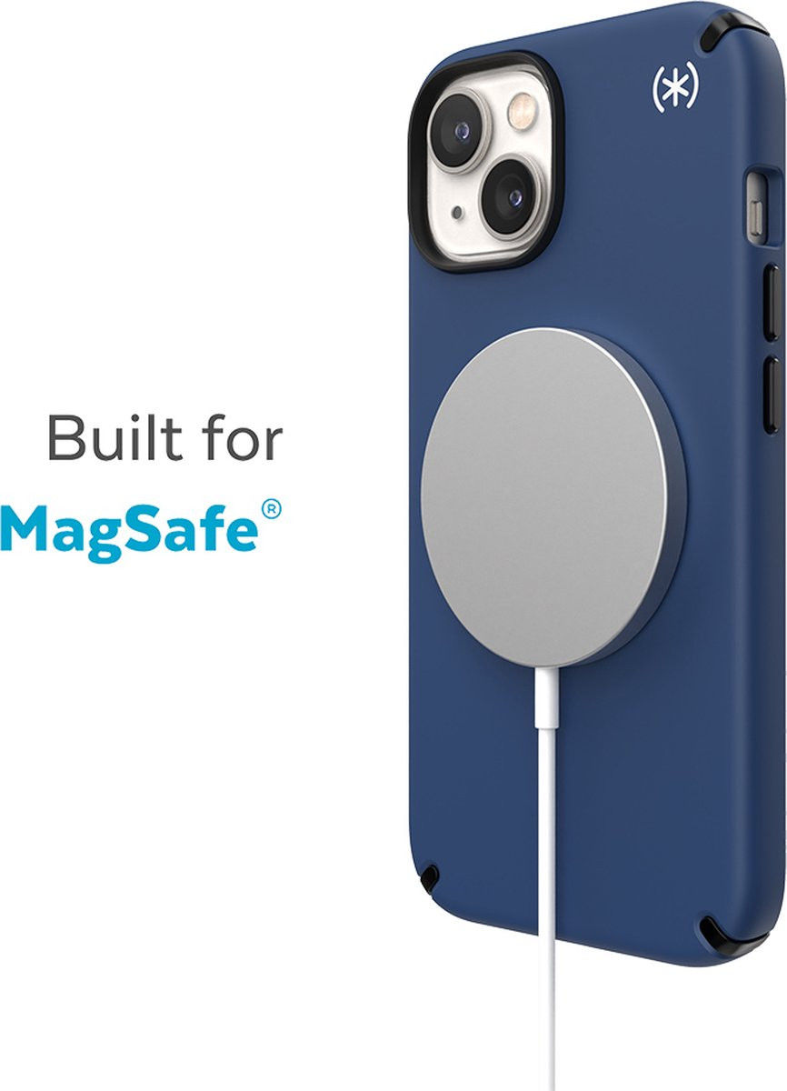 Speck Presidio2 Pro Apple iPhone 14 Hoesje MagSafe Back Cover Blauw afbeelding 4