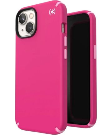 Speck Presidio2 Pro Apple iPhone 14 Hoesje MagSafe Back Cover Roze Hoesjes
