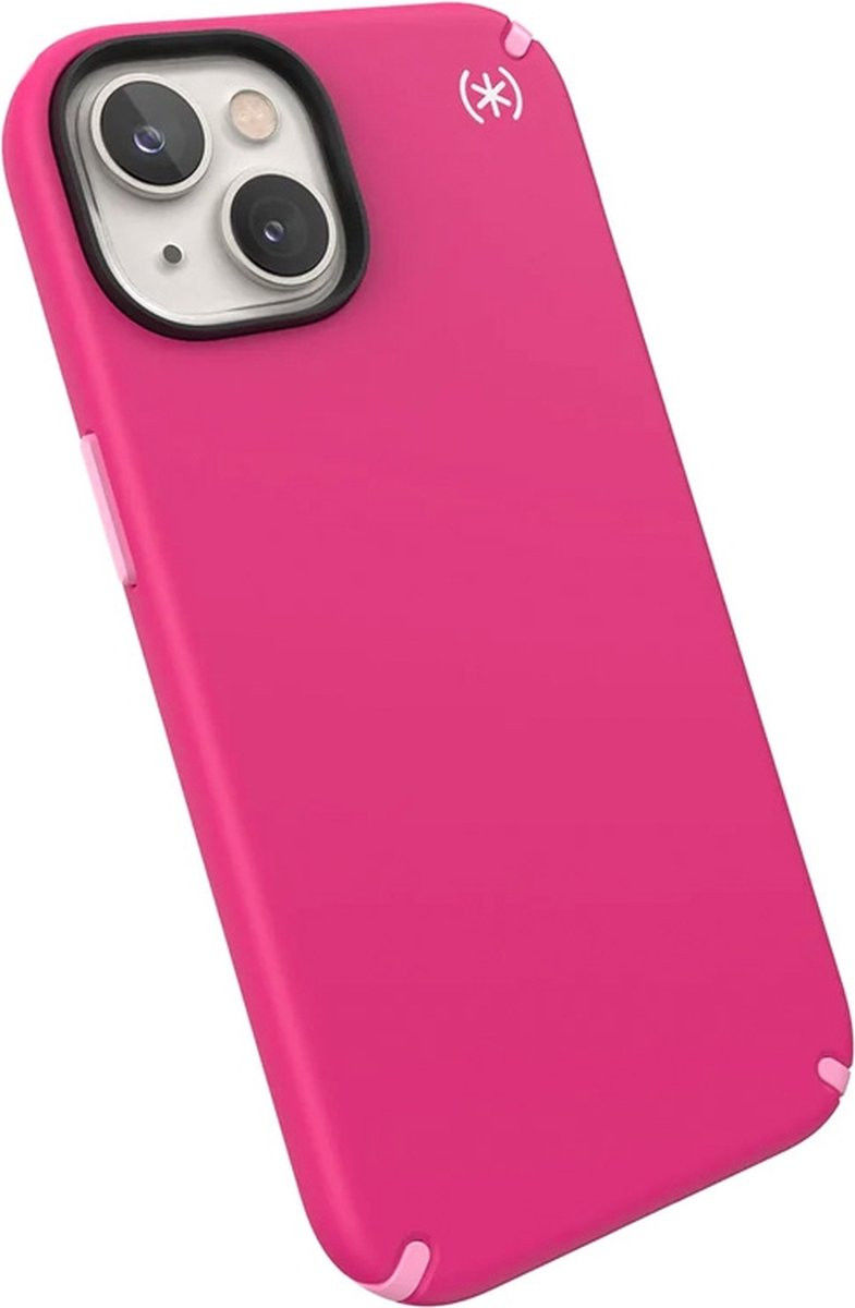 Speck Presidio2 Pro Apple iPhone 14 Hoesje MagSafe Back Cover Roze afbeelding 2