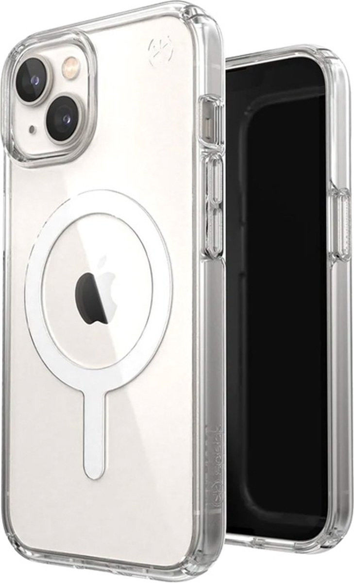 Speck Presidio Perfect Clear iPhone 14 Plus Hoesje MagSafe Transparant afbeelding 1