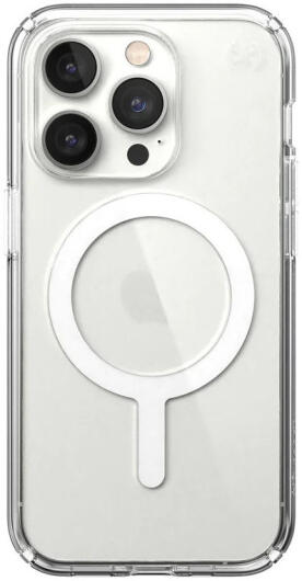 Speck Presidio Perfect Clear iPhone 14 Pro Hoesje MagSafe Transparant afbeelding 2
