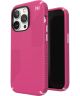 Speck Presidio2 Grip iPhone 14 Pro Hoesje MagSafe Back Cover Roze