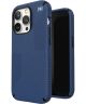 Speck Presidio2 Grip iPhone 14 Pro Hoesje MagSafe Back Cover Blauw