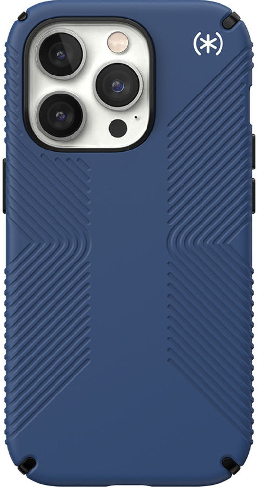 Speck Presidio2 Grip iPhone 14 Pro Max Hoesje MagSafe Back Cover Blauw afbeelding 3