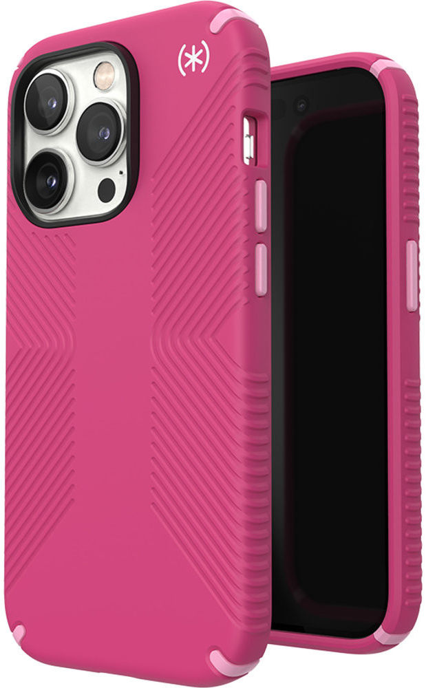 Speck Presidio2 Grip iPhone 14 Pro Max Hoesje MagSafe Back Cover Roze afbeelding 1