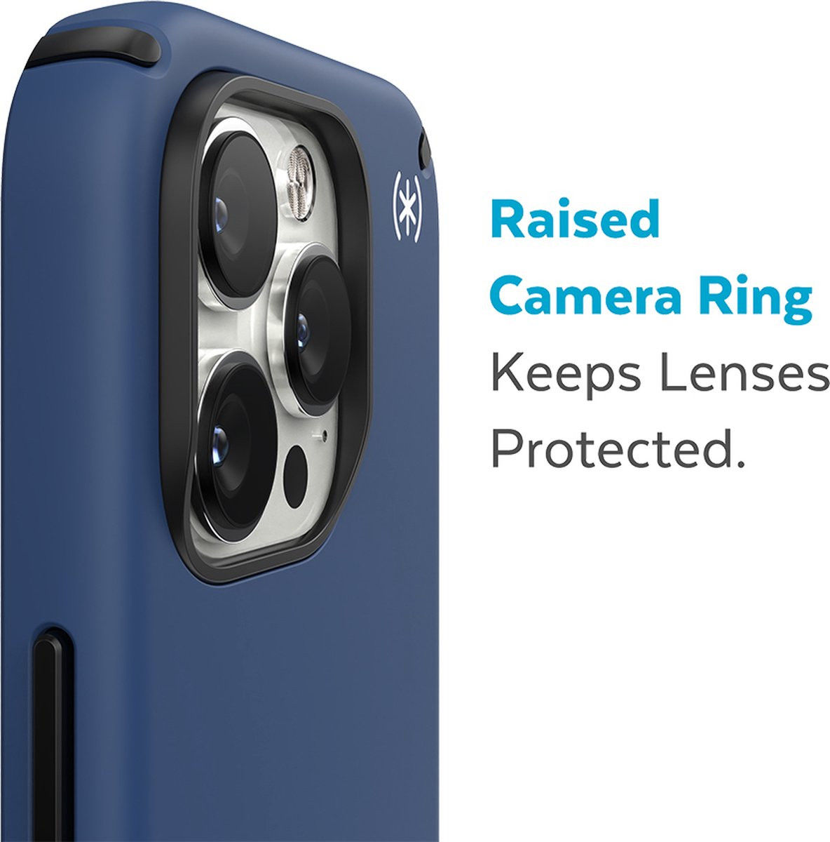 Speck Presidio2 Pro iPhone 14 Pro Max Hoesje MagSafe Back Cover Blauw afbeelding 7
