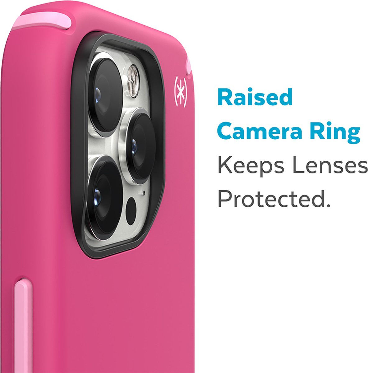 Speck Presidio2 Pro iPhone 14 Pro Max Hoesje MagSafe Back Cover Roze afbeelding 6