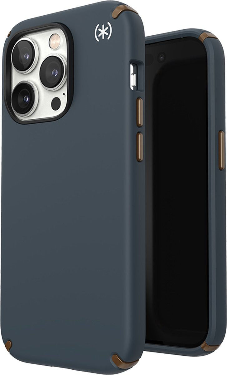 Speck Presidio2 Pro iPhone 14 Pro Max Hoesje MagSafe Back Cover Grijs afbeelding 1