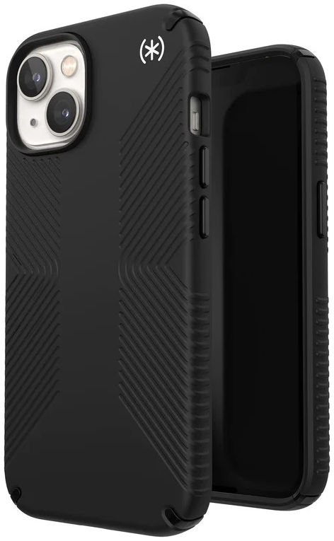 Speck Presidio2 Grip Apple iPhone 14 Hoesje MagSafe Back Cover Zwart afbeelding 1