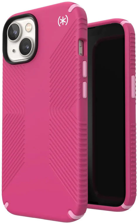 Speck Presidio2 Grip Apple iPhone 14 Hoesje MagSafe Back Cover Roze afbeelding 1