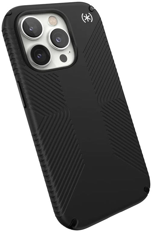 Speck Presidio2 Grip iPhone 14 Pro Hoesje MagSafe Back Cover Zwart afbeelding 2