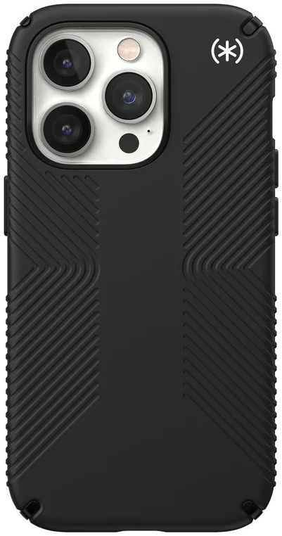 Speck Presidio2 Grip iPhone 14 Pro Hoesje MagSafe Back Cover Zwart afbeelding 3