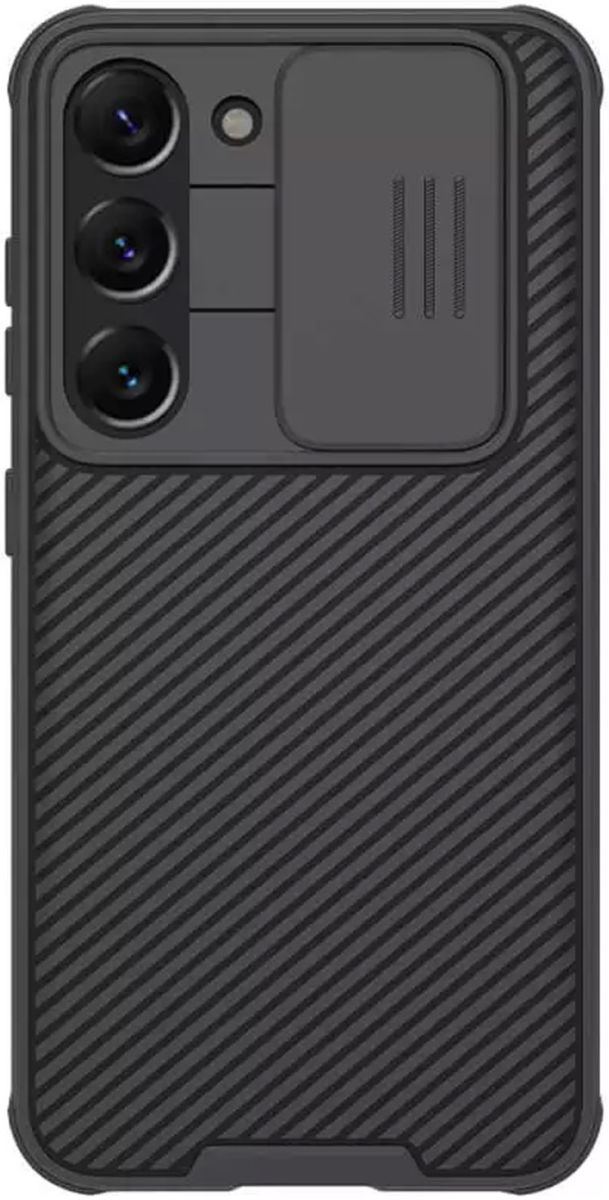 Nillkin CamShield Samsung Galaxy S23 Hoesje met Camera Slider Zwart afbeelding 1