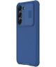 Nillkin CamShield Samsung Galaxy S23 Hoesje met Camera Slider Blauw