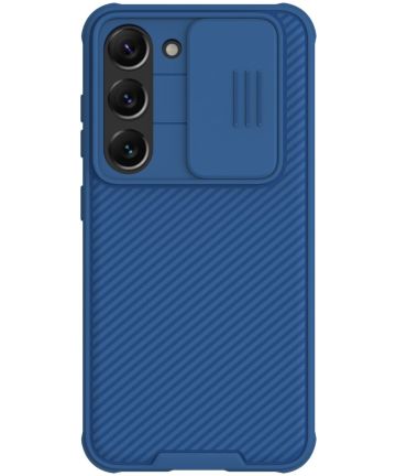 Nillkin CamShield Samsung Galaxy S23 Plus Hoesje Camera Slider Blauw Hoesjes