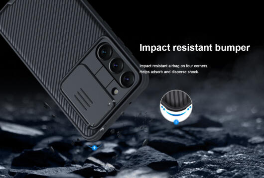 Nillkin CamShield Samsung Galaxy S23 Ultra Hoesje Camera Slider Groen afbeelding 5