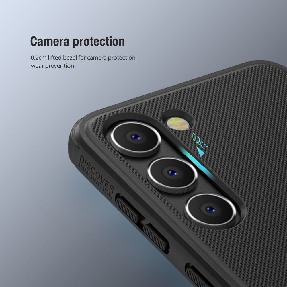 Nillkin Super Frosted Shield Samsung Galaxy S23 Hoesje Zwart afbeelding 4