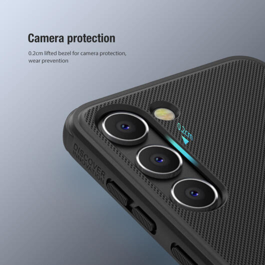 Nillkin Super Frosted Shield Samsung Galaxy S23 Hoesje Zwart afbeelding 4
