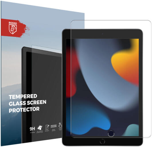 Rosso iPad 10.2 (2019/2020/2021) 9H Tempered Glass Screen Protector afbeelding 1