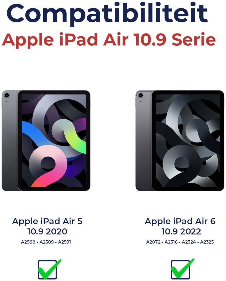 Rosso Apple iPad Air 10.9 2020/2022 9H Tempered Glass Screen Protector afbeelding 4