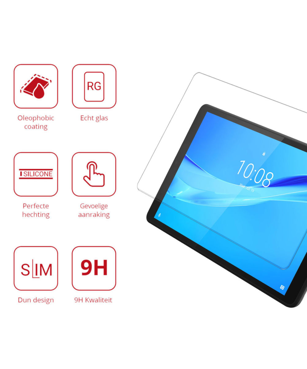 Rosso Lenovo Tab M8 9H Tempered Glass Screen Protector afbeelding 2
