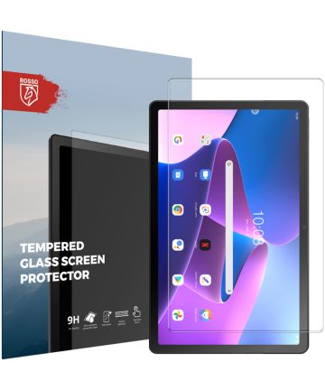Rosso Lenovo Tab M10 Plus Gen 3 9H Tempered Glass Screen Protector Screen Protectors