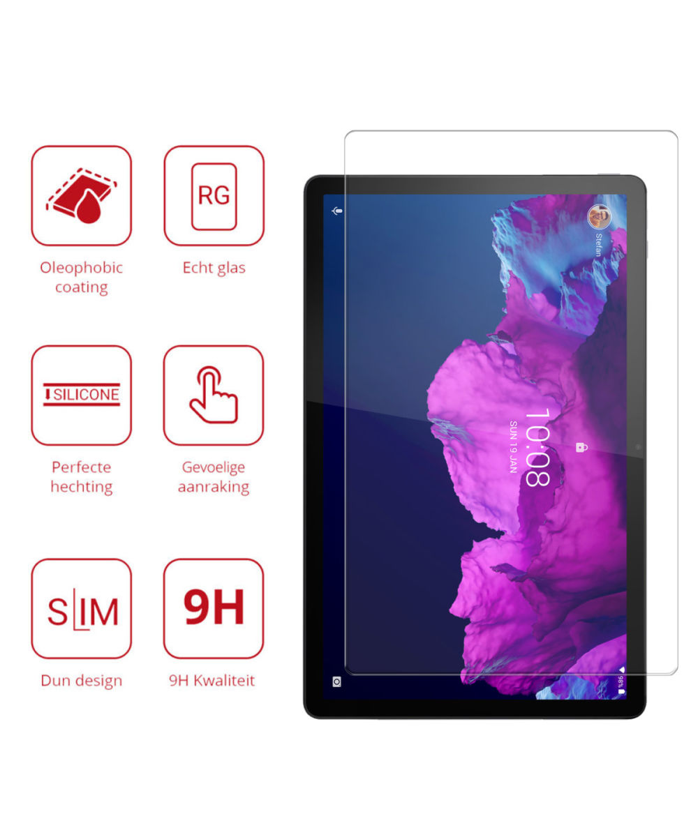 Rosso Lenovo Tab P11 / P11 Plus 9H Tempered Glass Screen Protector afbeelding 2