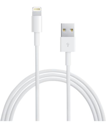 Originele Apple USB-A naar Lightning Kabel 0.5 Meter Wit Kabels