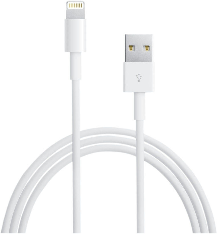Originele Apple USB-A naar Lightning Kabel 0.5 Meter Wit afbeelding 1