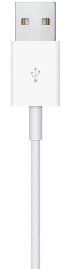 Originele Apple Magnetische USB-A Kabel voor Apple Watch 1 Meter Wit afbeelding 4
