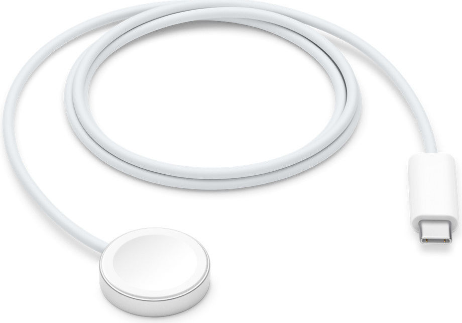 Originele Apple Magnetische USB-C Kabel voor Apple Watch 1 Meter Wit afbeelding 1