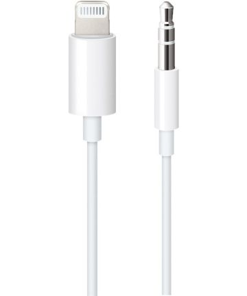Originele Apple Lightning naar 3.5mm Jack Audiokabel 1.2 Meter Wit Kabels