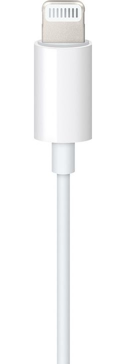 Originele Apple Lightning naar 3.5mm Jack Audiokabel 1.2 Meter Wit afbeelding 2