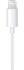 Originele Apple Lightning naar 3.5mm Jack Audiokabel 1.2 Meter Wit afbeelding 2