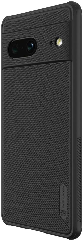 Nillkin Super Frosted Shield Google Pixel 7 Hoesje Back Cover Zwart afbeelding 2