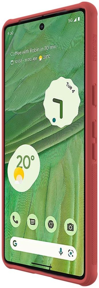 Nillkin Super Frosted Shield Google Pixel 7 Hoesje Back Cover Rood afbeelding 10