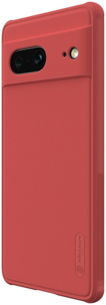 Nillkin Super Frosted Shield Google Pixel 7 Hoesje Back Cover Rood afbeelding 2