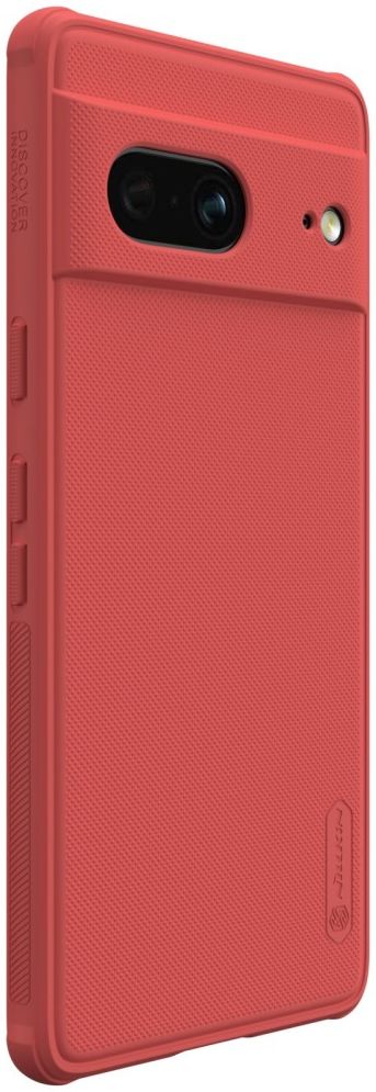 Nillkin Super Frosted Shield Google Pixel 7 Hoesje Back Cover Rood afbeelding 9