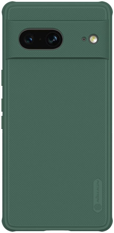 Nillkin Super Frosted Shield Google Pixel 7 Hoesje Back Cover Groen afbeelding 1