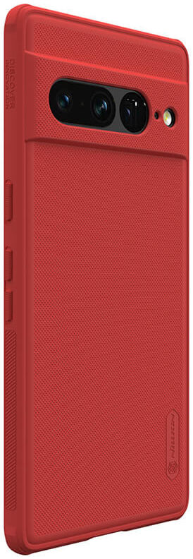 Nillkin Super Frosted Shield Google Pixel 7 Pro Hoesje Rood afbeelding 4