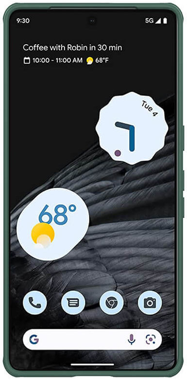 Nillkin Super Frosted Shield Google Pixel 7 Pro Hoesje Groen afbeelding 2