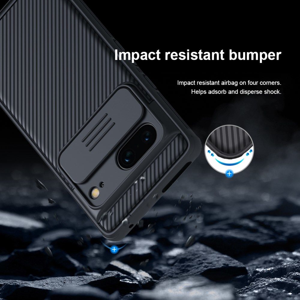 Nillkin CamShield Google Pixel 7 Hoesje met Camera Slider Blauw afbeelding 5