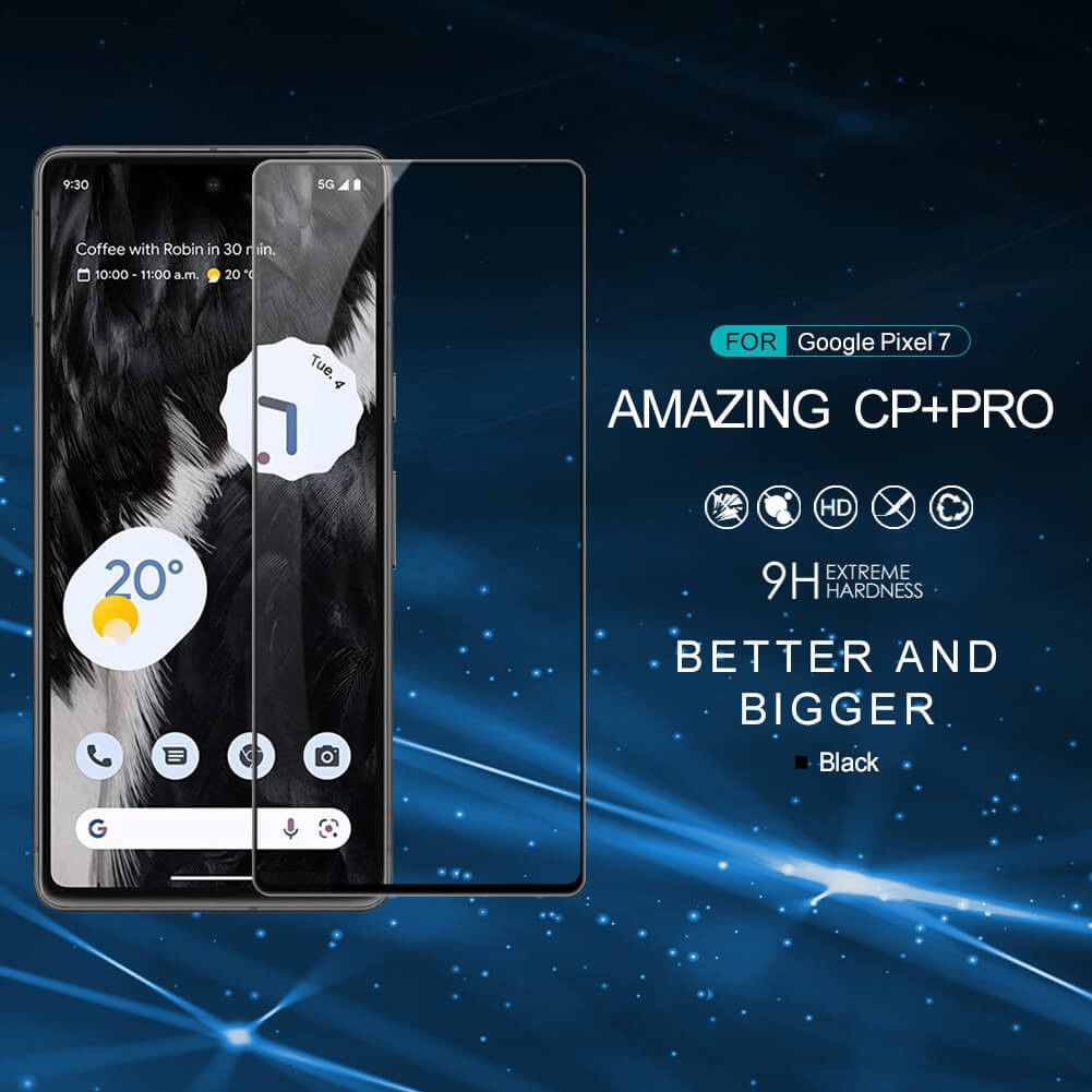 Nillkin Google Pixel 7 Screen Protector Anti-Explosie Tempered Glass afbeelding 8