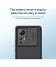Nillkin CamShield Xiaomi 12T / 12T Pro Hoesje met Camera Slider Zwart