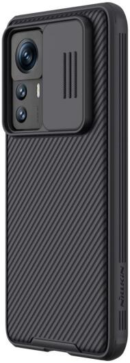Nillkin CamShield Xiaomi 12T / 12T Pro Hoesje met Camera Slider Zwart afbeelding 2