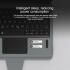 Nillkin Apple iPad 11 (2025) / 10.9 (2022) Bumper Hoes met Bluetooth Toetsenbord afbeelding 18