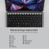 Nillkin Apple iPad 11 (2025) / 10.9 (2022) Bumper Hoes met Bluetooth Toetsenbord afbeelding 23