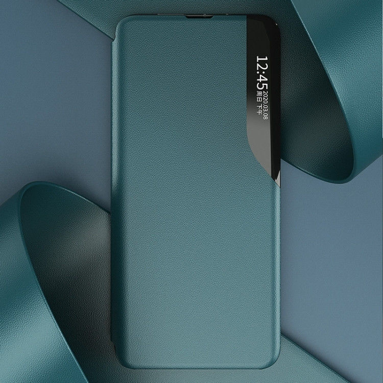 Samsung Galaxy S23 Hoesje Book Case met Side Display Blauw afbeelding 4