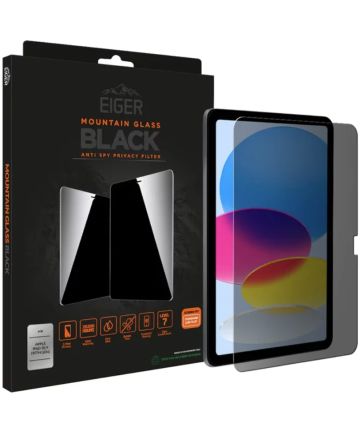 Eiger iPad 10.9 (2022) Privacy Glass Case Friendly Screen Protector Screen Protectors